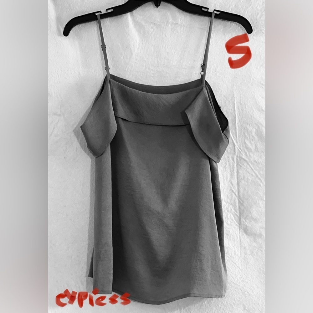 LADIES GREY TOP